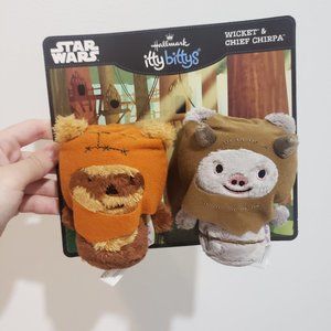 Hallmark Itty Bitty Star Wars Wicket&Chief Chirpa